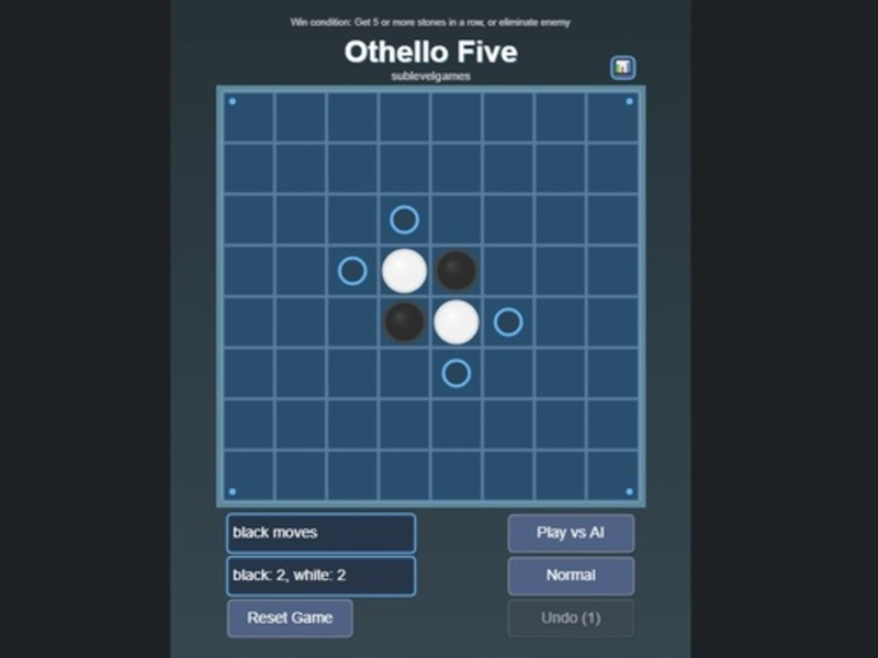 Spēle Othello pieci online