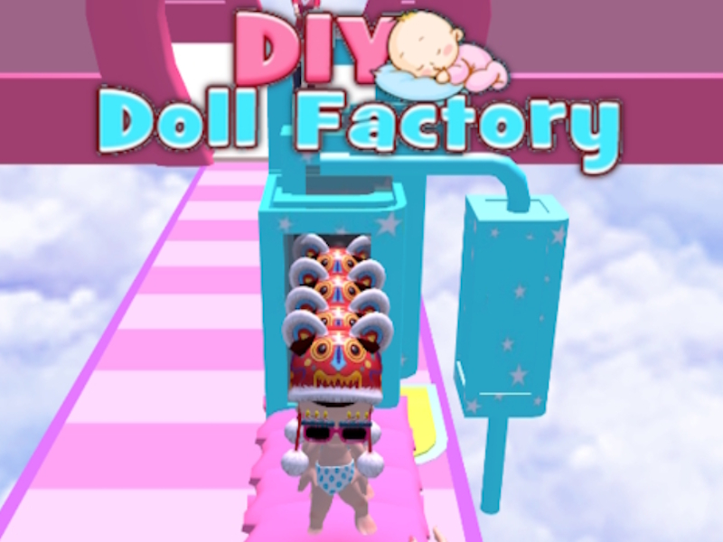 Spēle DIY leļļu fabrika online