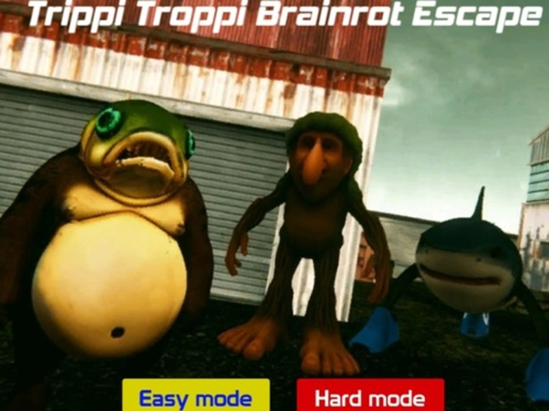 Spēle TRIPPI Troppi Brainrot Escape online