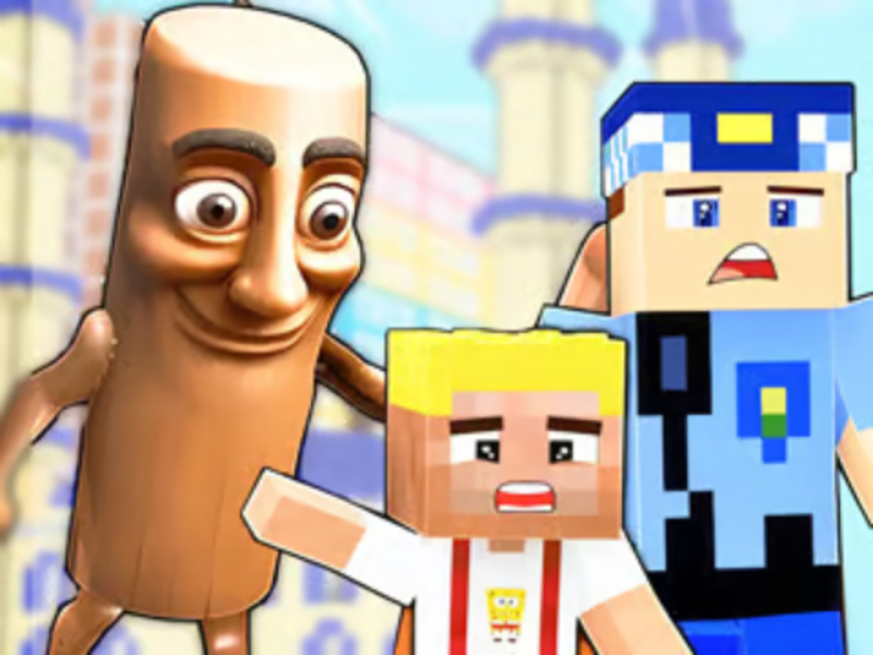 Spēle Finierzāģa mīkla: Brainrot Minecraft mod online