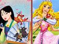 Spēle Mulan un Aurora online