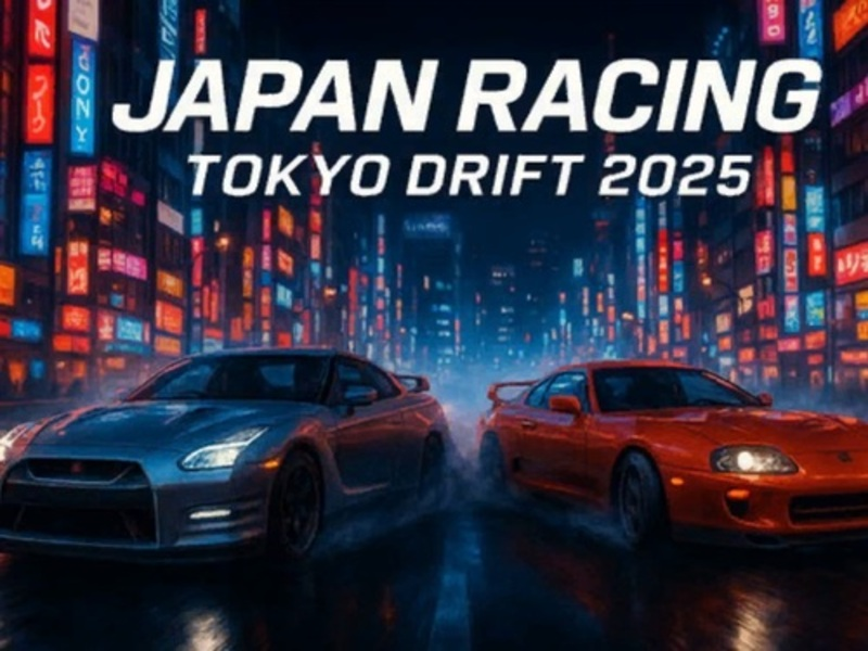 Spēle Japānas sacīkstes Tokyo Drift 2025 online