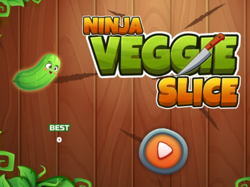 Spēle Ninja veggie šķēle online