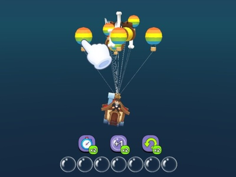 Spēle Apvienot 3d maču 3 balonus online