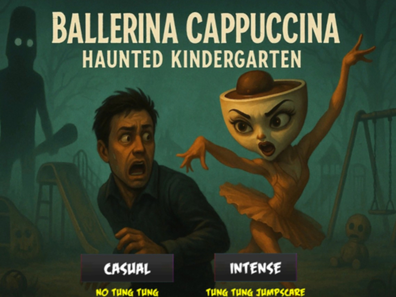 Spēle Balerīna kapučina vajāja bērnudārzu online
