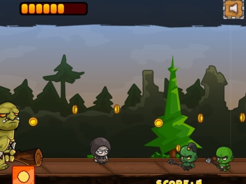 Spēle Zaļais Goblin uzbrukums online