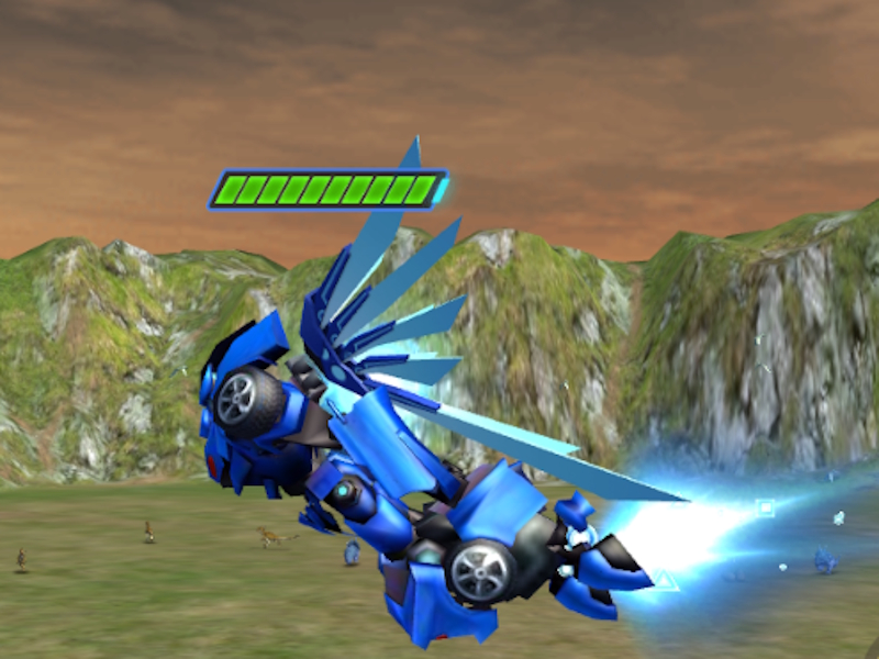 Spēle Jurassic dinozauru mech kaujas online