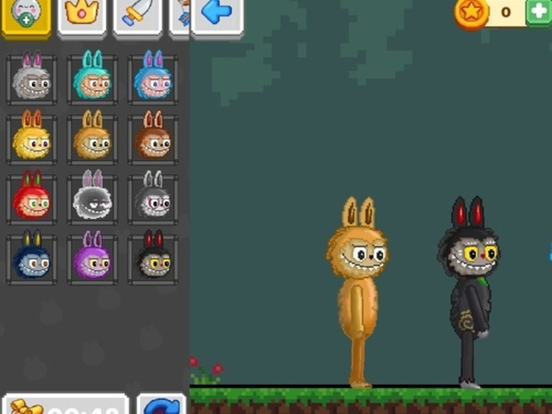 Spēle Labubu rotaļu laukums: Ragdoll Sandbox online