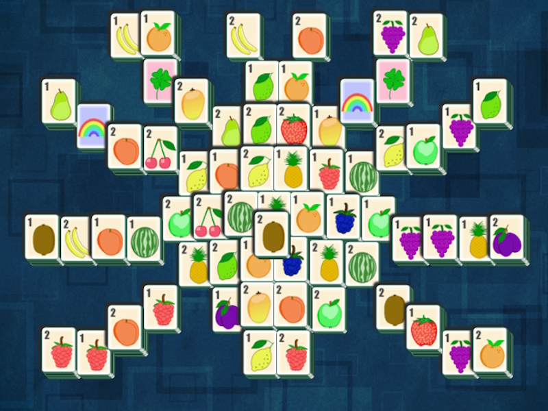 Spēle Zilais Mahjong HD online