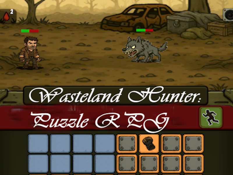 Spēle Wasteland Hunter: Puzzle RPG online