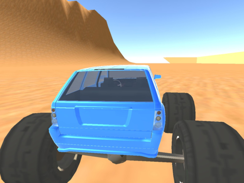 Spēle Policija vs Bandits Monster Truck online