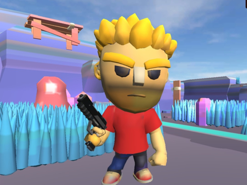 Spēle Battle Royale varoņi online