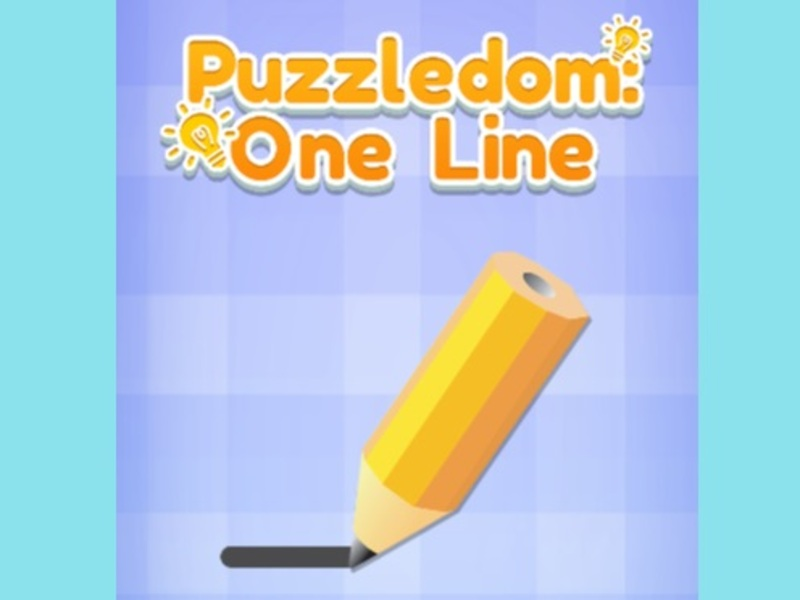 Spēle Puzzledom: viena līnija online