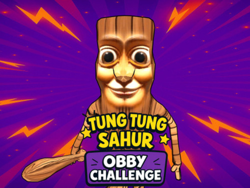 Spēle Tung Tung Sahur: Obby Challenge online
