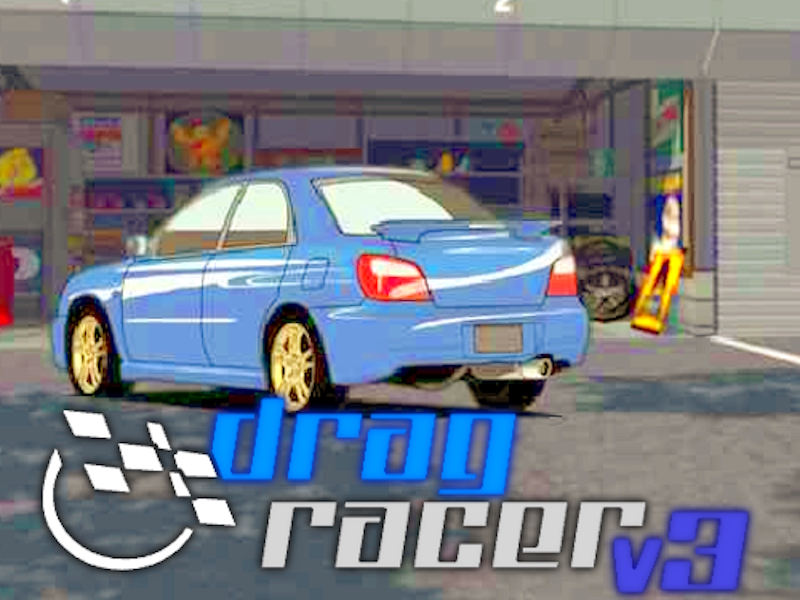Spēle Drag Racer V3 online