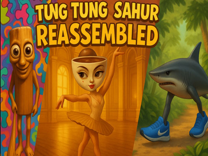 Spēle Tung Tung Sahur no jauna samontēts online