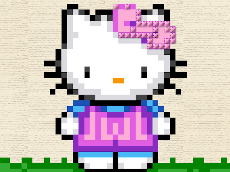 Spēle Hello Kitty Cross dūriens online