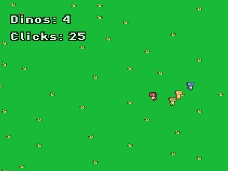 Spēle Mini dino clicker online