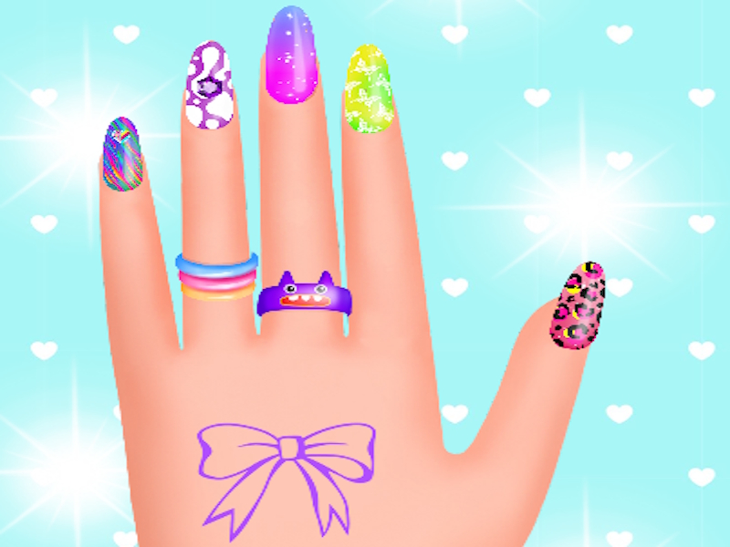 Spēle Lol lelles nagu salons online